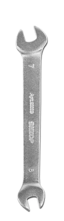 Ключ гаечный рожковый двусторонний 6х7 Энкор 26006 купить в Когалыме