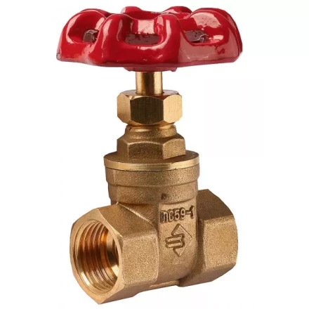 Задвижка ЗУБР клиновая латунная, 3/4" 51212-3/4 купить в Когалыме