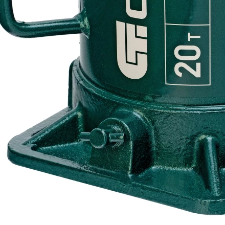 Домкрат гидравлический бутылочный Сибртех 50809, 20 т, 215-405 мм купить в Когалыме