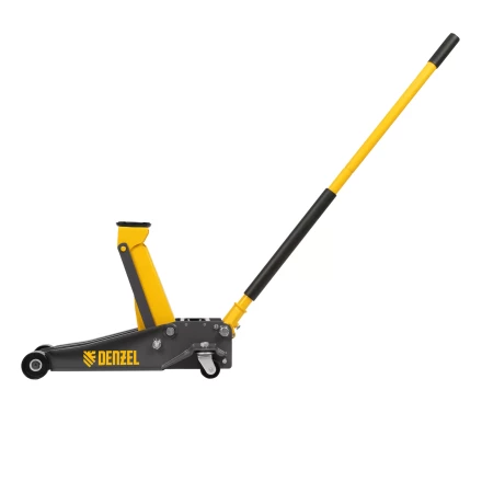 Домкрат гидравлический подкатной Denzel 51260, 3 т, 125-470 мм, быстрый подъем, проф. купить в Когалыме