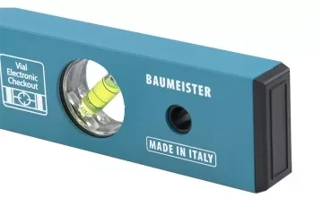 Уровень алюминиевый усиленный 800 мм толщина профессиональный 2 мм 3 глазка  GROSS 33628 купить в Когалыме