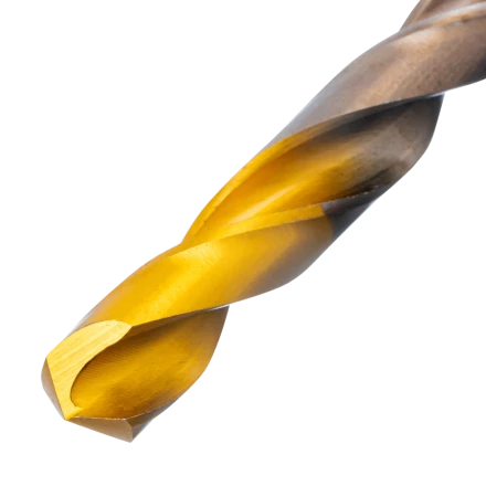 Набор сверл по металлу Denzel 723008, 1-10 мм, Р6М5К8-TiN, Golden Tip, 19 шт купить в Когалыме