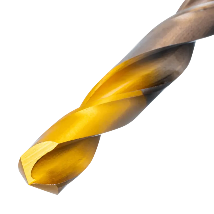 Набор сверл по металлу Denzel 723008, 1-10 мм, Р6М5К8-TiN, Golden Tip, 19 шт купить в Когалыме