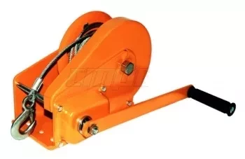Лебедка ручная с тормозом BHW 1200 канат купить в Когалыме