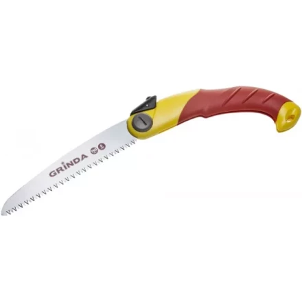 Ножовка GRINDA садовая, шаг зуба 4,0 мм (6 TPI), длина полотна 190 мм, 3-D заточка, складная 8-151881_z01 купить в Когалыме