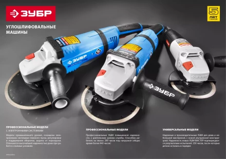 Машина углошлифовальная УШМ-125-950 М3 серия МАСТЕР купить в Когалыме