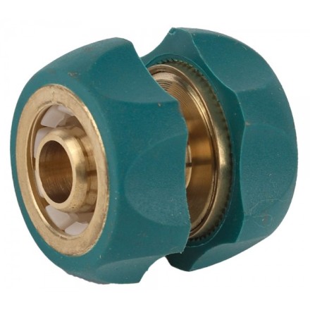 Муфта RACO &quot;Profi-Plus&quot; (шланг-шланг), латунная с покрытием TPR, 1/2&quot; 4244-55118B купить в Когалыме