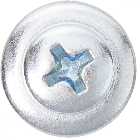 Саморезы 4,2 х 75 с прессшайбой PH №2 острый наконечник оцинкованные 3000 шт в коробке Шурупь 48725 купить в Когалыме