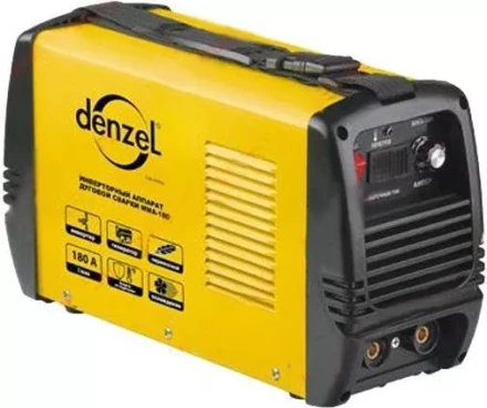 Аппарат инверторный для дуговой сварки DENZEL ММА-180C 94338 купить в Когалыме