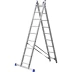 Лестница ЗУБР универсальная, двухсекционная со стабилизатором, 9 ступеней 38821-09 купить в Когалыме