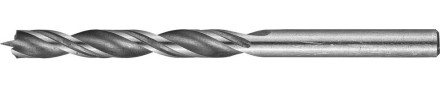 Сверло по дереву, двухленточное, спиральное, KRAFTOOL 29400-085-05, d=5x85мм 29400-085-05 купить в Когалыме