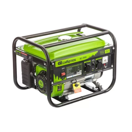 Генератор бензиновый Сибртех БС-2500 94542 купить в Когалыме