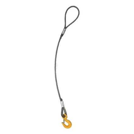 Строп канатный одноветвевой 1СК 2.5 т L=7 м с кч din 3.0 т канат din опрессовка купить в Когалыме