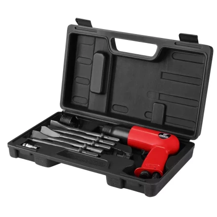 Молоток отбойный пневматический DEKO DKPT04 SET 3, 018-1104, в чемодане с набором 8 предметов купить в Когалыме