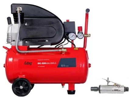 Компрессор масляный поршневой прямой привод FUBAG DС 320/24 CM2.5 купить в Когалыме