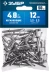 ЗУБР 4.8 x 12 мм, 50 шт, нержавеющие заклепки, Профессионал (313166-48-12) купить в Когалыме