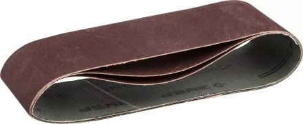 Лента шлифовальная бесконечная ЗУБР "МАСТЕР" на тканевой основе, для ЛШМ, P320, 75х533мм, 3шт 35542-320 купить в Когалыме