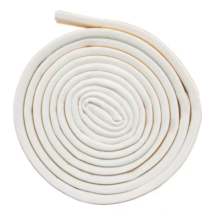 Уплотнитель резиновый, 6 м, профиль "D", белый Сибртех 88915 купить в Когалыме