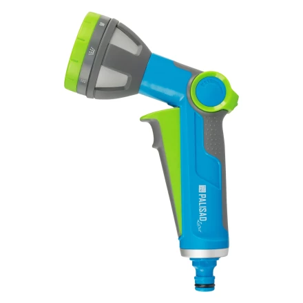 Пистолет-распылитель Palisad 65800, 8 режимов, регулируемый, металлический, с курком, Luxe купить в Когалыме