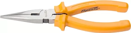 Длинногубцы Classic 200 мм прямые шлифованные пластмассовые рукоятки SPARTA 17163 купить в Когалыме