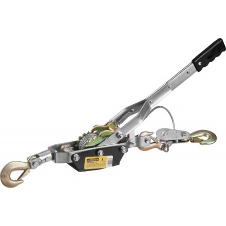 Лебедка STAYER &quot;MAXPull&quot; рычажная, тросовая, 4т/3м 4310-4 купить в Когалыме