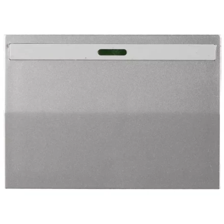 Выключатель СВЕТОЗАР "ЭФФЕКТ" одноклав., с эффектом свечения, без вставки и рамки, цвет светло-серый металлик, 10A/~250B SV-54431-SM купить в Когалыме