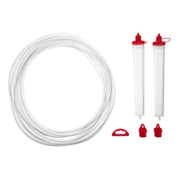 Гидроуровень,удлиненная колба, рельефная градуировка, 5м Matrix 37090