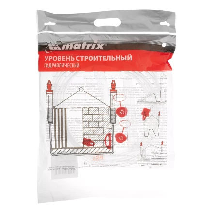 Гидроуровень,удлиненная колба, рельефная градуировка, 5м Matrix 37090 купить в Когалыме