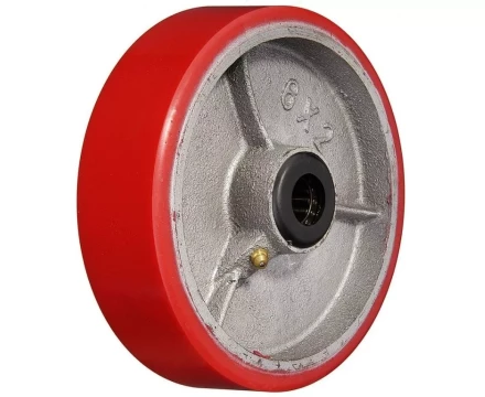 Колесо большегрузное P 54 125 мм полиуретановое на ось (F) 1027157 купить в Когалыме