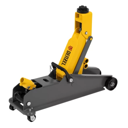 Домкрат гидравлический подкатной с фиксатором Denzel 51261, 3 т, 190-532 мм, SUV купить в Когалыме