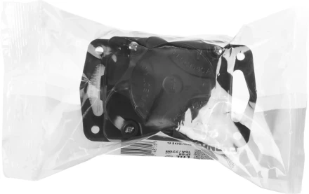 Колодка СИБИН для удлинителя, 1 гнездо, заземление, защитные крышки, IP44, макс мощность 3500Вт 55114-1 купить в Когалыме