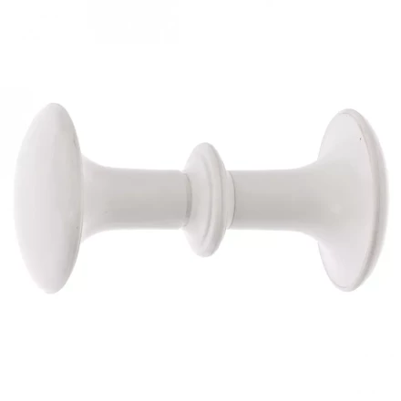 Ручка-кнопка РК1 пластмассовая белая 5штук  Металлист Россия 91587 купить в Когалыме