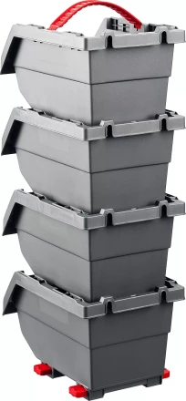 Набор лотков "Clickbin", 0,45 л, KETER 38065-K4 купить в Когалыме