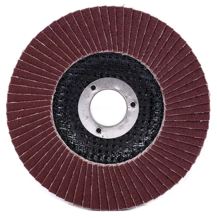 Круг MESSER шлифовальный лепестковый торцевой плоский (электрокорунд) А80(П) 125х22 купить в Когалыме