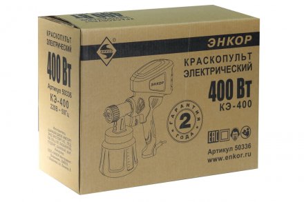 Краскораспылитель КЭ-400 Энкор 50336 купить в Когалыме