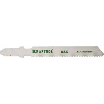 Полотна KRAFTOOL, T118A, для эл/лобзика, HSS, по металлу (1,5-2мм), EU-хвост., шаг 1,2мм, 55мм, 2шт 159551-1,2 купить в Когалыме
