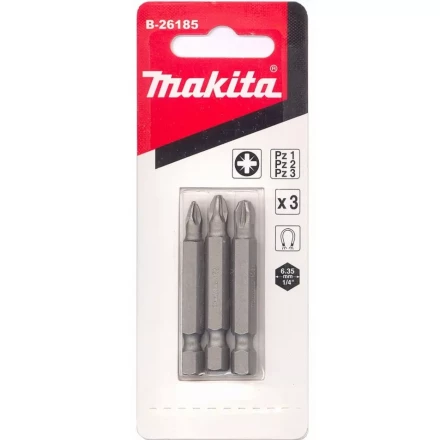 Биты Makita PZ1,2,3 50мм 3шт (B-26185) купить в Когалыме