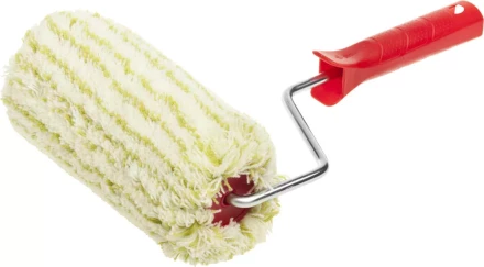 Валик ЗУБР "ЭКСПЕРТ" ФАСАДНЫЙ-ГИГАНТ "МАКСПРОФИ", полиакрил, ворс 22мм, ручка 8мм, d=68/180мм 03508-18 купить в Когалыме