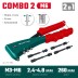 Комбинированные заклепочники, KRAFTOOL Combo2-M6 31180 31180 купить в Когалыме