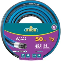 Шланг RACO "EXPERT" поливочный, 30атм., армированный, 3-х слойный, 1/2"x50м 40302-1/2-50