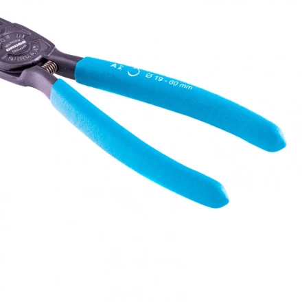 Съемник 175 мм для внешних стопорных колец (19-60 мм) прямые губки Gross 18340 купить в Когалыме