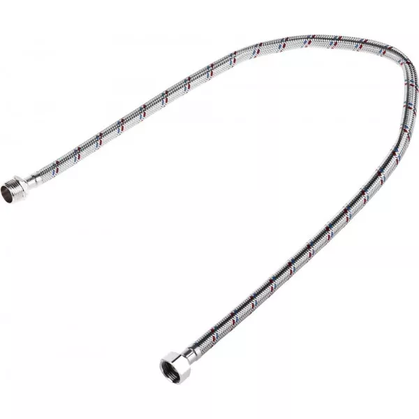 Подводка гибкая STAYER для воды, оплетка из нержавеющей стали, г/ш 1/2" - 0,8м 51015-G/S-080 купить в Когалыме