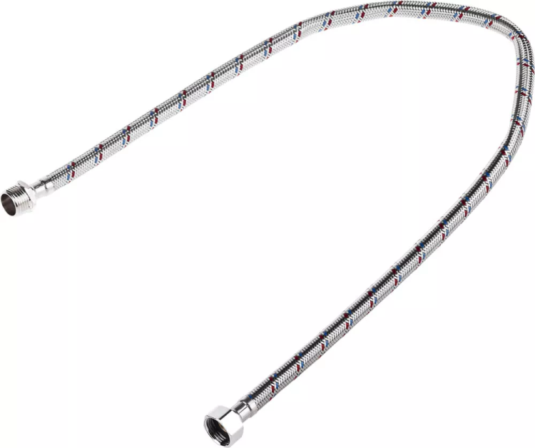 Подводка гибкая STAYER для воды, оплетка из нержавеющей стали, г/ш 1/2" - 0,8м 51015-G/S-080 купить в Когалыме