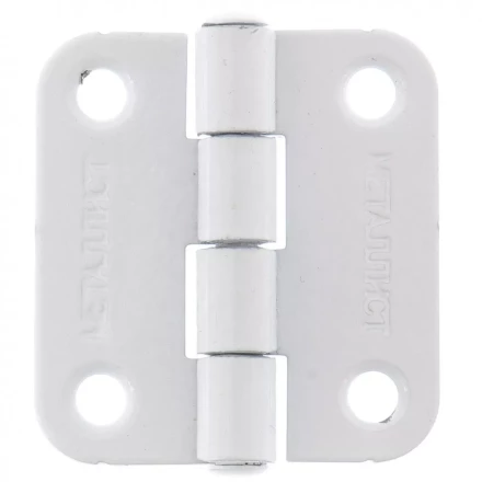 Петля накладная ПН5-40 белая 4 шт Россия 91559 купить в Когалыме