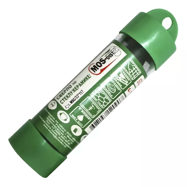 Свёрло по керамике, стеклу, черепице, мрамору MSС/8*80 купить в Когалыме