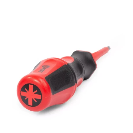 Набор диэлектрических отверток КВТ VDE НИО-15, профиль SL, PH, PZ, PZ/FL и ключи для электрошкафов, 15 предметов (103015) купить в Когалыме