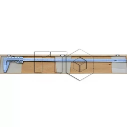 Штангенциркуль ШЦ 3-1000 (0.1) ГТО губки 125мм