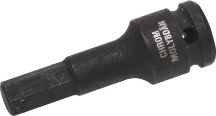 Торцовая головка KRAFTOOL &quot;INDUSTRIE QUALITAT&quot; ударная (1/2&quot;), HEX, Cr-Mo, фосфатированная, H12 27950-12_z01 купить в Когалыме