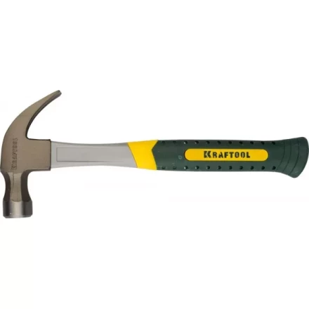 Молоток-гвоздодер 560 г с фиберглассовой рукояткой, KRAFTOOL 20280-560 20280-560 купить в Когалыме