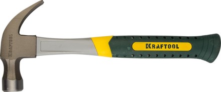 Молоток-гвоздодер 560 г с фиберглассовой рукояткой, KRAFTOOL 20280-560 20280-560 купить в Когалыме